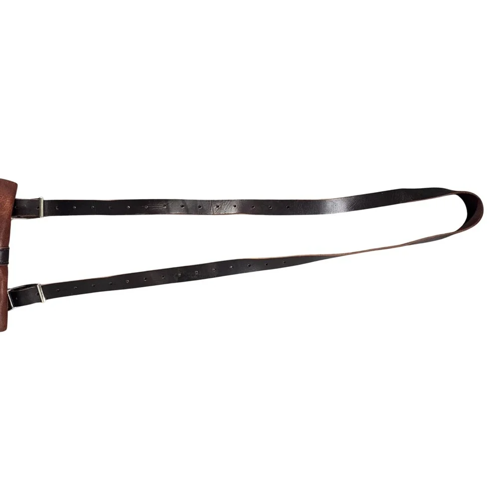 Stickman Leather Tahoma Mail Bag Brown Buffalo Nickel Crossbody PNW Handcrafted